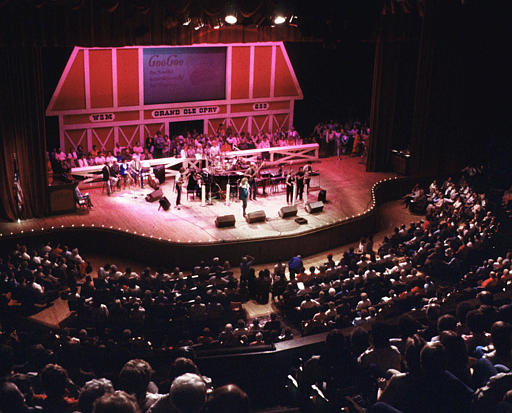 The Grand Ole Opry, broadcast from the Grand Ole Opry House, Nashville, Tennessee.